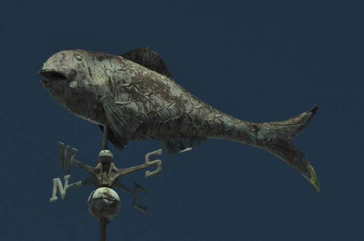 fish weather vane